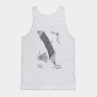 Hammock Vintage Patent Hand Drawing Tank Top